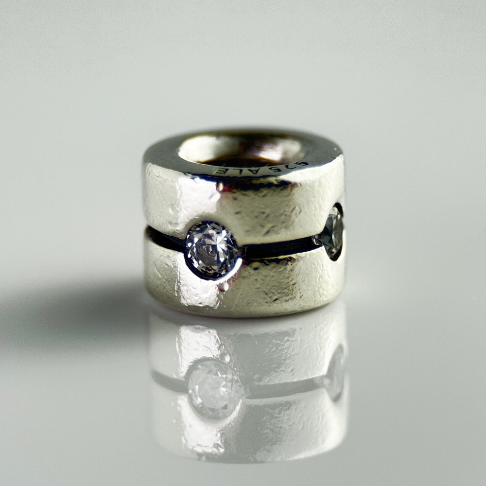 Pandora Sirius Clear CZ Sterling Silver Charm 790172CZ Retired